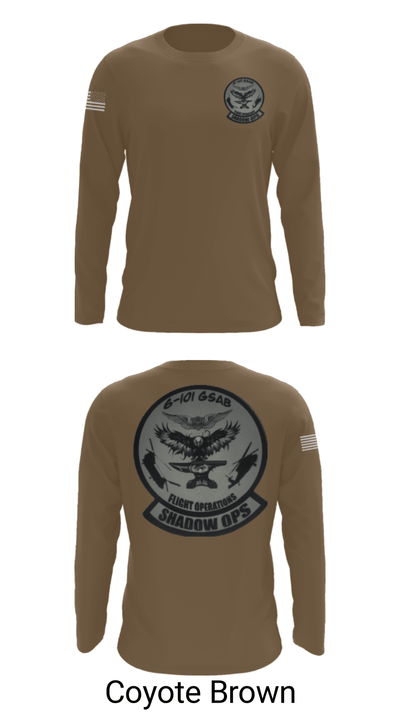 Iron Eagle Shadow Ops 36394126 Long Sleeve Performance Shirt - 6