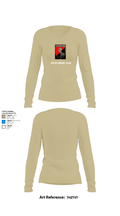 Dealer Company, 1/11 ACR 26717697 Women's Long Sleeve V-neck Shirt - 82