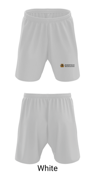 Athletic Shorts With Pockets, BombTech Beekeeper, , Teamtime, Team time, sublimation, custom sports apparel, team uniforms, spirit wear, spiritwear, sports uniforms, custom shirts, team store, custom team store, fundraiser sports, apparel fundraiser