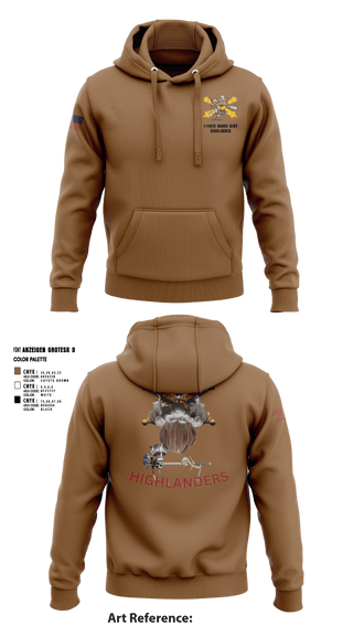 Hoodie, Bravo 1-119th FA, , Teamtime, Team time, sublimation, custom sports apparel, team uniforms, spirit wear, spiritwear, sports uniforms, custom shirts, team store, custom team store, fundraiser sports, apparel fundraiser