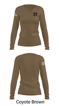 24-922 62354355 Women's Long Sleeve V-neck Shirt - 17