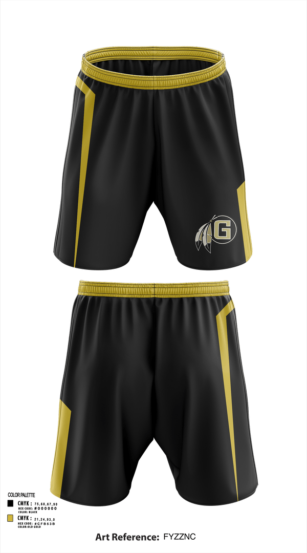 Athletic Shorts With Pockets, Gaffney High School Golf, Golf, Teamtime, Team time, sublimation, custom sports apparel, team uniforms, spirit wear, spiritwear, sports uniforms, custom shirts, team store, custom team store, fundraiser sports, apparel fundraiser