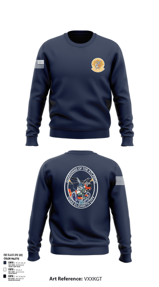 Crew Neck Sweatshirt, Air Station Elizabeth City, , Teamtime, Team time, sublimation, custom sports apparel, team uniforms, spirit wear, spiritwear, sports uniforms, custom shirts, team store, custom team store, fundraiser sports, apparel fundraiser