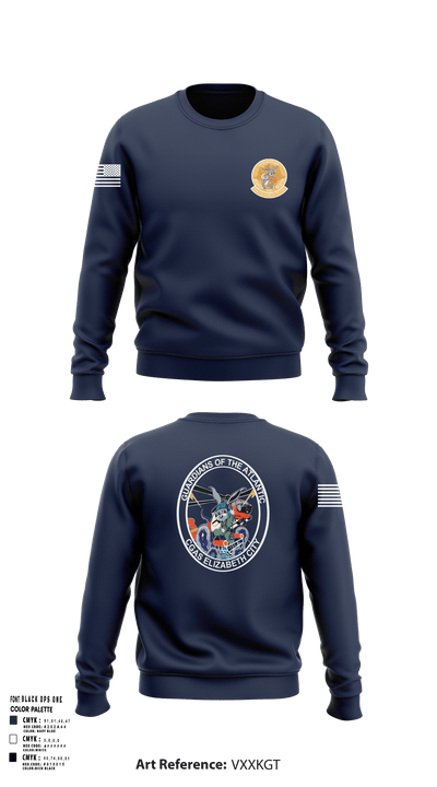 Air Station Elizabeth City 50665895 Crew Neck Sweatshirt - 129