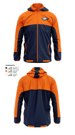 Windbreaker, Clarke County High School Basketball, Men's Basketball, Teamtime, Team time, sublimation, custom sports apparel, team uniforms, spirit wear, spiritwear, sports uniforms, custom shirts, team store, custom team store, fundraiser sports, apparel fundraiser