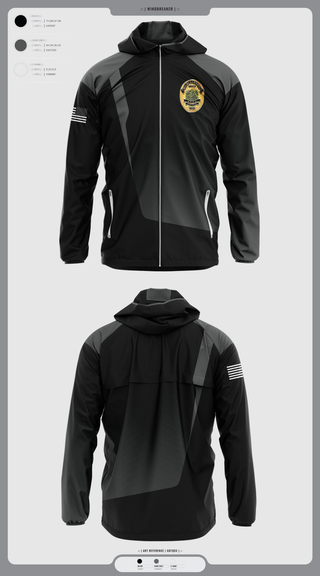 Windbreaker, Miami Gardens Police, , Teamtime, Team time, sublimation, custom sports apparel, team uniforms, spirit wear, spiritwear, sports uniforms, custom shirts, team store, custom team store, fundraiser sports, apparel fundraiser