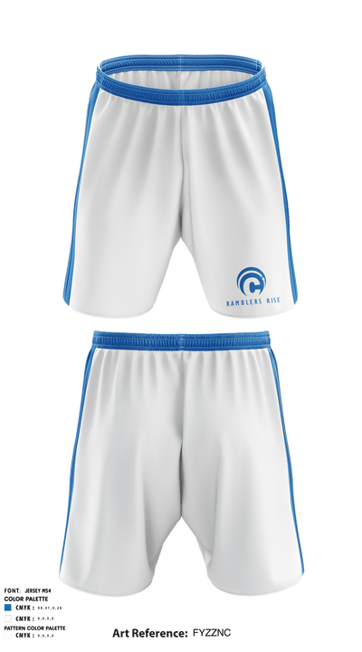 Carteret High School Soccer 10668846 Athletic Shorts With Pockets - 39