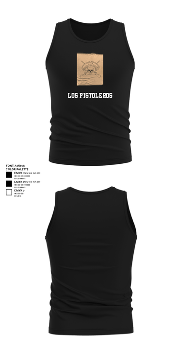 Los Pistoleros 43095637 Tank Top - 39
