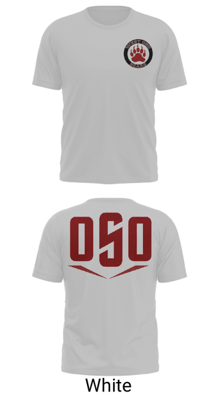 Old School Cotton Feel Shirt, West Oso High School Cheer, Cheer, Teamtime, Team time, sublimation, custom sports apparel, team uniforms, spirit wear, spiritwear, sports uniforms, custom shirts, team store, custom team store, fundraiser sports, apparel fundraiser