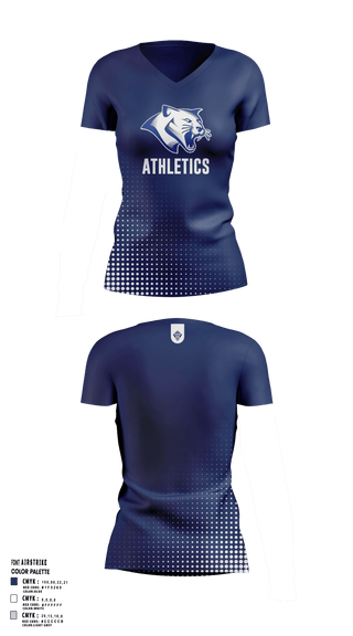 Womens Short Sleeve Vneck Shirt, Thornton Middle School, Men's Soccer, Teamtime, Team time, sublimation, custom sports apparel, team uniforms, spirit wear, spiritwear, sports uniforms, custom shirts, team store, custom team store, fundraiser sports, apparel fundraiser