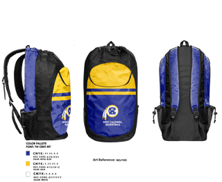 Gear Bag, West Caldwell Women’s Basketball, Women's Basketball, Teamtime, Team time, sublimation, custom sports apparel, team uniforms, spirit wear, spiritwear, sports uniforms, custom shirts, team store, custom team store, fundraiser sports, apparel fundraiser