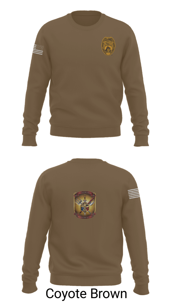 Crew Neck Sweatshirt, 4th Law Enforcement Battalion Bravo Company, Marines, Teamtime, Team time, sublimation, custom sports apparel, team uniforms, spirit wear, spiritwear, sports uniforms, custom shirts, team store, custom team store, fundraiser sports, apparel fundraiser