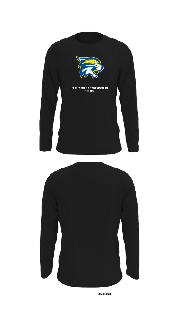 Long Sleeve Performance Shirt, Donelson Christian Academy Soccer, Men's Soccer, Teamtime, Team time, sublimation, custom sports apparel, team uniforms, spirit wear, spiritwear, sports uniforms, custom shirts, team store, custom team store, fundraiser sports, apparel fundraiser