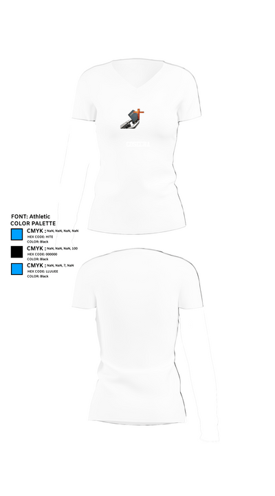 Cosecha 73005195 Women's Short Sleeve V-neck Shirt - 18