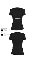 850th engineer 3918830 Women's Short Sleeve V-neck Shirt - 23