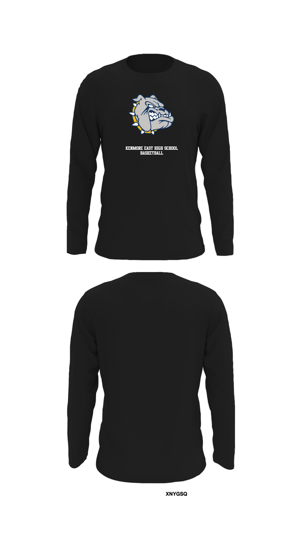 Long Sleeve Performance Shirt, Kenmore East High School Basketball, Men's Basketball, Teamtime, Team time, sublimation, custom sports apparel, team uniforms, spirit wear, spiritwear, sports uniforms, custom shirts, team store, custom team store, fundraiser sports, apparel fundraiser