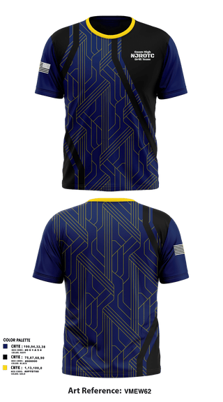 Old School Cotton Feel Shirt, Guam High NJROTC Drill Team, , Teamtime, Team time, sublimation, custom sports apparel, team uniforms, spirit wear, spiritwear, sports uniforms, custom shirts, team store, custom team store, fundraiser sports, apparel fundraiser