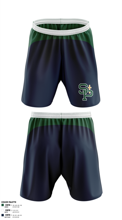 St Patrick Irish 17627212 Athletic Shorts With Pockets - 41