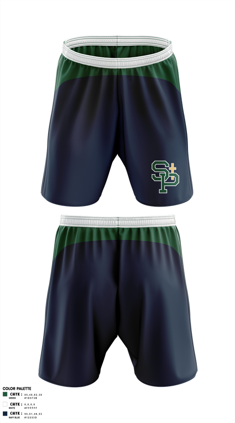 Athletic Shorts With Pockets, St Patrick Irish, Bowling, Teamtime, Team time, sublimation, custom sports apparel, team uniforms, spirit wear, spiritwear, sports uniforms, custom shirts, team store, custom team store, fundraiser sports, apparel fundraiser