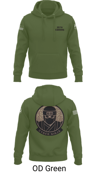 Hoodie, 35th COMMS, Air Force, Teamtime, Team time, sublimation, custom sports apparel, team uniforms, spirit wear, spiritwear, sports uniforms, custom shirts, team store, custom team store, fundraiser sports, apparel fundraiser