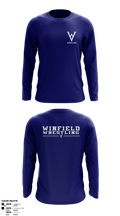 Winfield Youth Wrestling Club 41902136 Long Sleeve Performance Shirt 3
