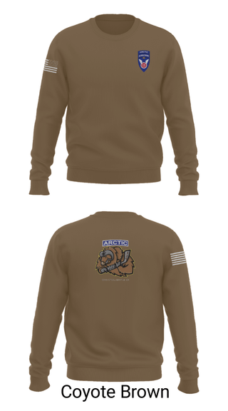 Crew Neck Sweatshirt, 539th CTC(L), Army, Teamtime, Team time, sublimation, custom sports apparel, team uniforms, spirit wear, spiritwear, sports uniforms, custom shirts, team store, custom team store, fundraiser sports, apparel fundraiser
