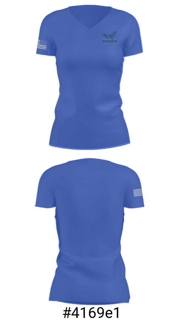 Women's Short Sleeve Vneck Shirt, Wilmer-Hutchins High School Tennis, Tennis, Teamtime, Team time, sublimation, custom sports apparel, team uniforms, spirit wear, spiritwear, sports uniforms, custom shirts, team store, custom team store, fundraiser sports, apparel fundraiser