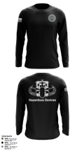 Raleigh Police Bomb Squad 92795368 Long Sleeve Performance Shirt - 5