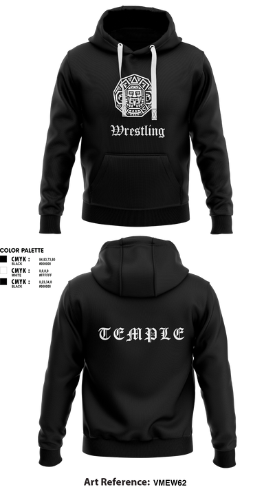 Temple Wrestling Club 35193294 Hoodie - 5