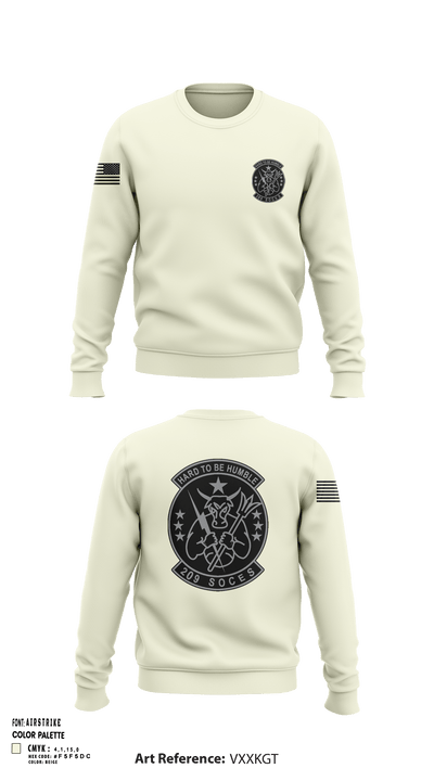 209th SOCES 34158969 Crew Neck Sweatshirt - 135