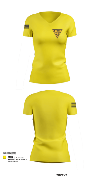 Womens Short Sleeve Vneck Shirt, New Jersey state police, , Teamtime, Team time, sublimation, custom sports apparel, team uniforms, spirit wear, spiritwear, sports uniforms, custom shirts, team store, custom team store, fundraiser sports, apparel fundraiser