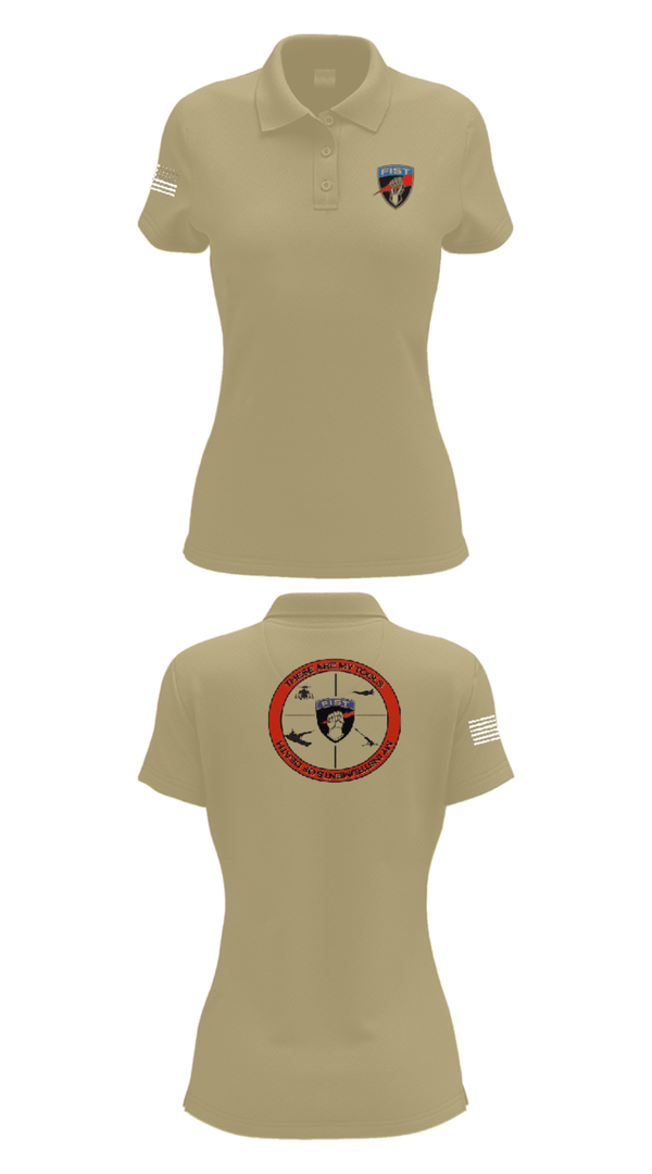 Womens Short Sleeve Performance Polo, Bravo 1/78th FA, Army, Teamtime, Team time, sublimation, custom sports apparel, team uniforms, spirit wear, spiritwear, sports uniforms, custom shirts, team store, custom team store, fundraiser sports, apparel fundraiser