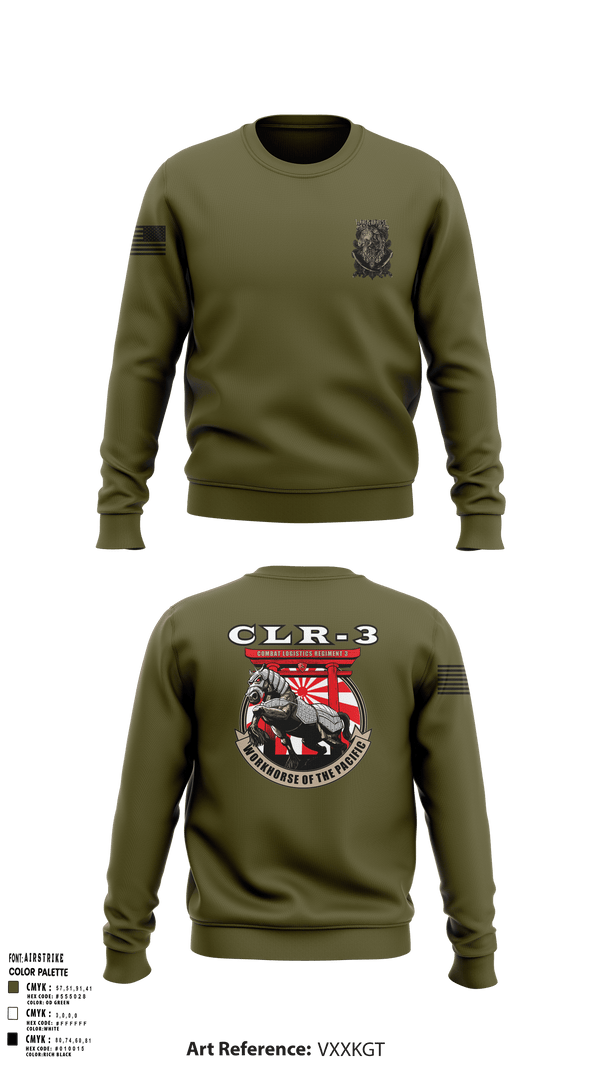 Crew Neck Sweatshirt, WorkHorse, Marines, Teamtime, Team time, sublimation, custom sports apparel, team uniforms, spirit wear, spiritwear, sports uniforms, custom shirts, team store, custom team store, fundraiser sports, apparel fundraiser
