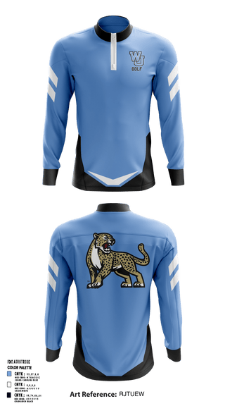 Quarter Zip Jacket, West Jordan High School Golf, Golf, Teamtime, Team time, sublimation, custom sports apparel, team uniforms, spirit wear, spiritwear, sports uniforms, custom shirts, team store, custom team store, fundraiser sports, apparel fundraiser