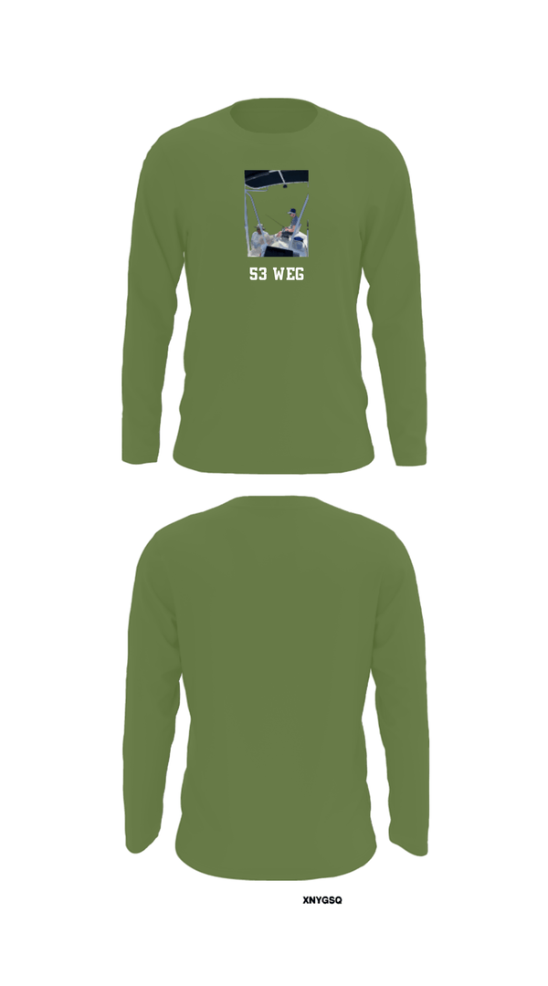 Long Sleeve Performance Shirt, 53 weg, Air Force, Teamtime, Team time, sublimation, custom sports apparel, team uniforms, spirit wear, spiritwear, sports uniforms, custom shirts, team store, custom team store, fundraiser sports, apparel fundraiser