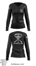 Hohenfels VTF 55832248 Women's Long Sleeve V-neck Shirt -1 9