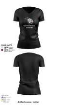 Mattanawcook Academy Wrestling 86288289 Women's Short Sleeve V-neck Shirt - 50 (1)