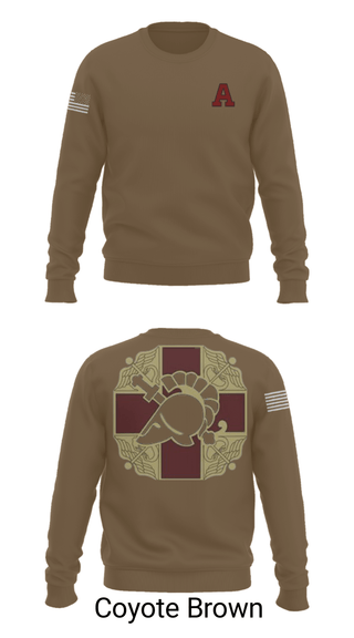 Crew Neck Sweatshirt, US MEDDAC, Army, Teamtime, Team time, sublimation, custom sports apparel, team uniforms, spirit wear, spiritwear, sports uniforms, custom shirts, team store, custom team store, fundraiser sports, apparel fundraiser