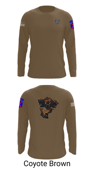 Long Sleeve Performance Shirt, B Co 277 ASB ASES Section, Army, Teamtime, Team time, sublimation, custom sports apparel, team uniforms, spirit wear, spiritwear, sports uniforms, custom shirts, team store, custom team store, fundraiser sports, apparel fundraiser