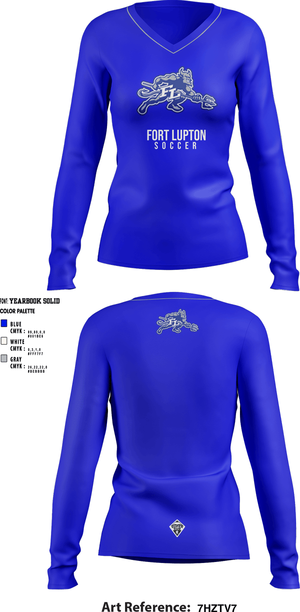 Womens Long Sleeve Vneck Shirt, Thunder Vista MSTeam Fishman, Spirit Store, Teamtime, Team time, sublimation, custom sports apparel, team uniforms, spirit wear, spiritwear, sports uniforms, custom shirts, team store, custom team store, fundraiser sports, apparel fundraiser