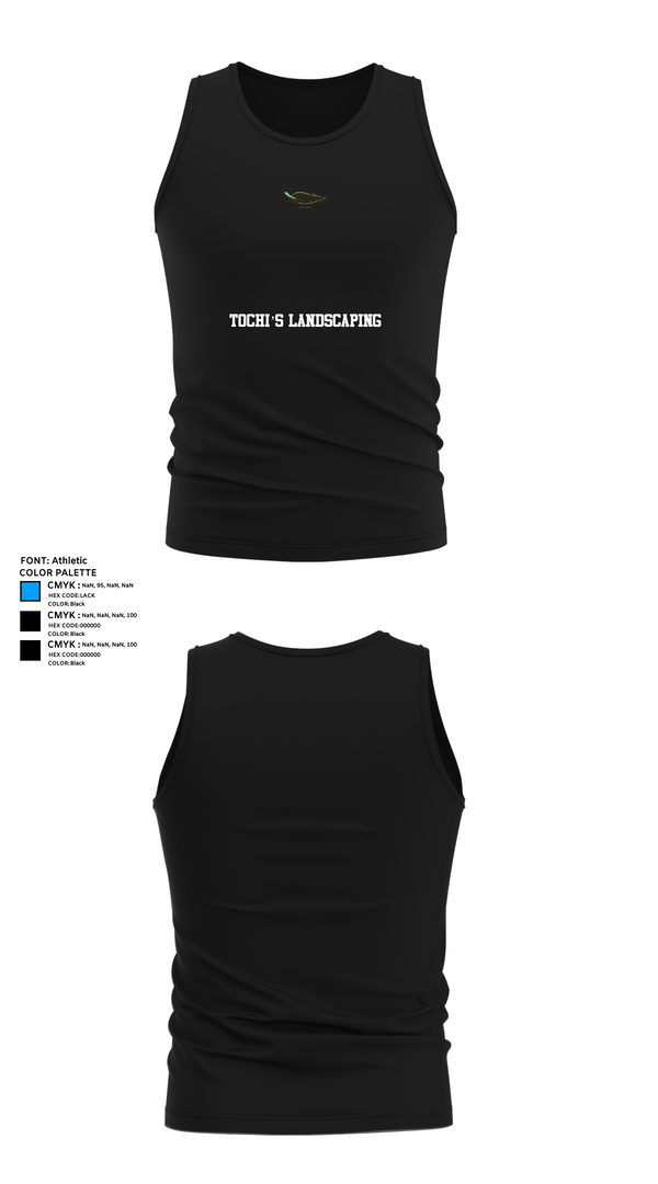 Tank Top, Tochi’s Landscaping, , Teamtime, Team time, sublimation, custom sports apparel, team uniforms, spirit wear, spiritwear, sports uniforms, custom shirts, team store, custom team store, fundraiser sports, apparel fundraiser