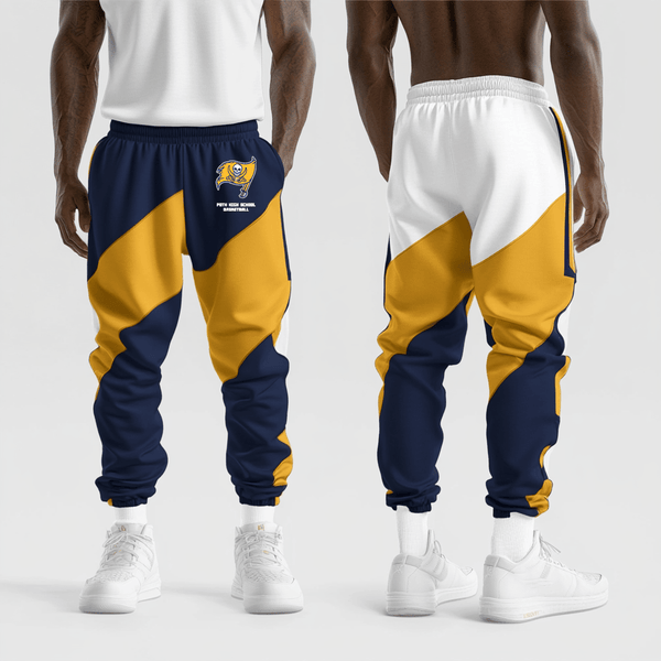 Sweatpants, Poth High School Basketball, Men's Basketball, Teamtime, Team time, sublimation, custom sports apparel, team uniforms, spirit wear, spiritwear, sports uniforms, custom shirts, team store, custom team store, fundraiser sports, apparel fundraiser