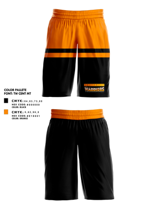 Mens Basketball Shorts, Southwest Warriors Basketball, Spirit Store, Teamtime, Team time, sublimation, custom sports apparel, team uniforms, spirit wear, spiritwear, sports uniforms, custom shirts, team store, custom team store, fundraiser sports, apparel fundraiser