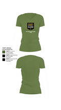 SOUTH CAROLINA ARMY NATIONAL GUARD 14160186 Women's Short Sleeve V-neck Shirt - 42