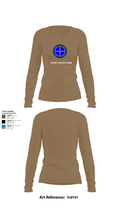 A co 935th ASB 3rd Platoon 87563624 Women's Long Sleeve V-neck Shirt - 2