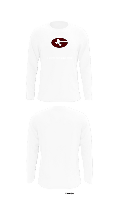 Garrison High School Cheer 26596876 Long Sleeve Performance Shirt - 8