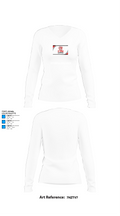 Ottumwa bulldogs 56232716 Women's Long Sleeve V-neck Shirt - 15
