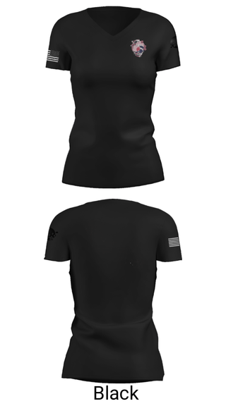 Women's Short Sleeve Vneck Shirt, DSU, Marines, Teamtime, Team time, sublimation, custom sports apparel, team uniforms, spirit wear, spiritwear, sports uniforms, custom shirts, team store, custom team store, fundraiser sports, apparel fundraiser