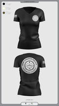 NLPD 53786982 Women's Short Sleeve V-neck Shirt - 1