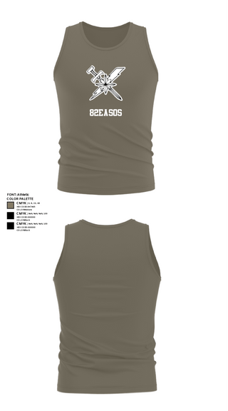 Tank Top, 82EASOS, Air Force, Teamtime, Team time, sublimation, custom sports apparel, team uniforms, spirit wear, spiritwear, sports uniforms, custom shirts, team store, custom team store, fundraiser sports, apparel fundraiser